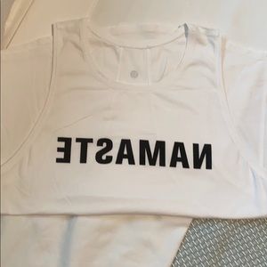 Lululemon Love Tank “Namaste”